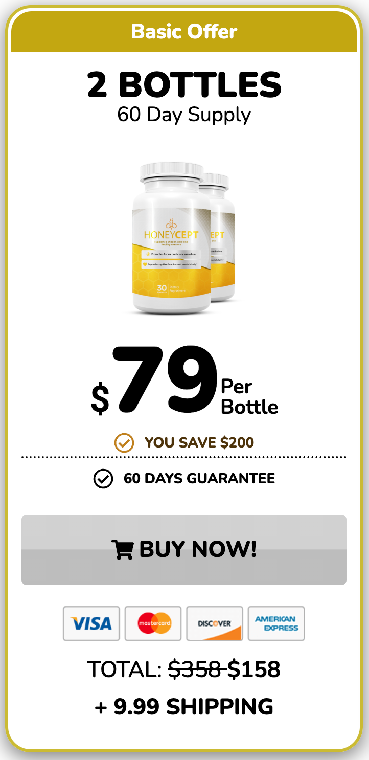 HoneyCept 2 bottle package