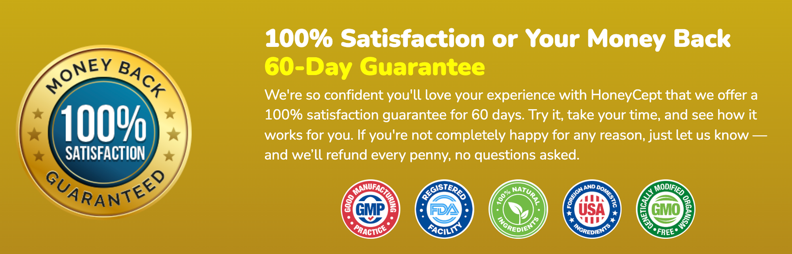 HoneyCept image section