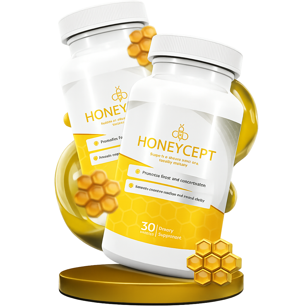 HoneyCept bottle and box