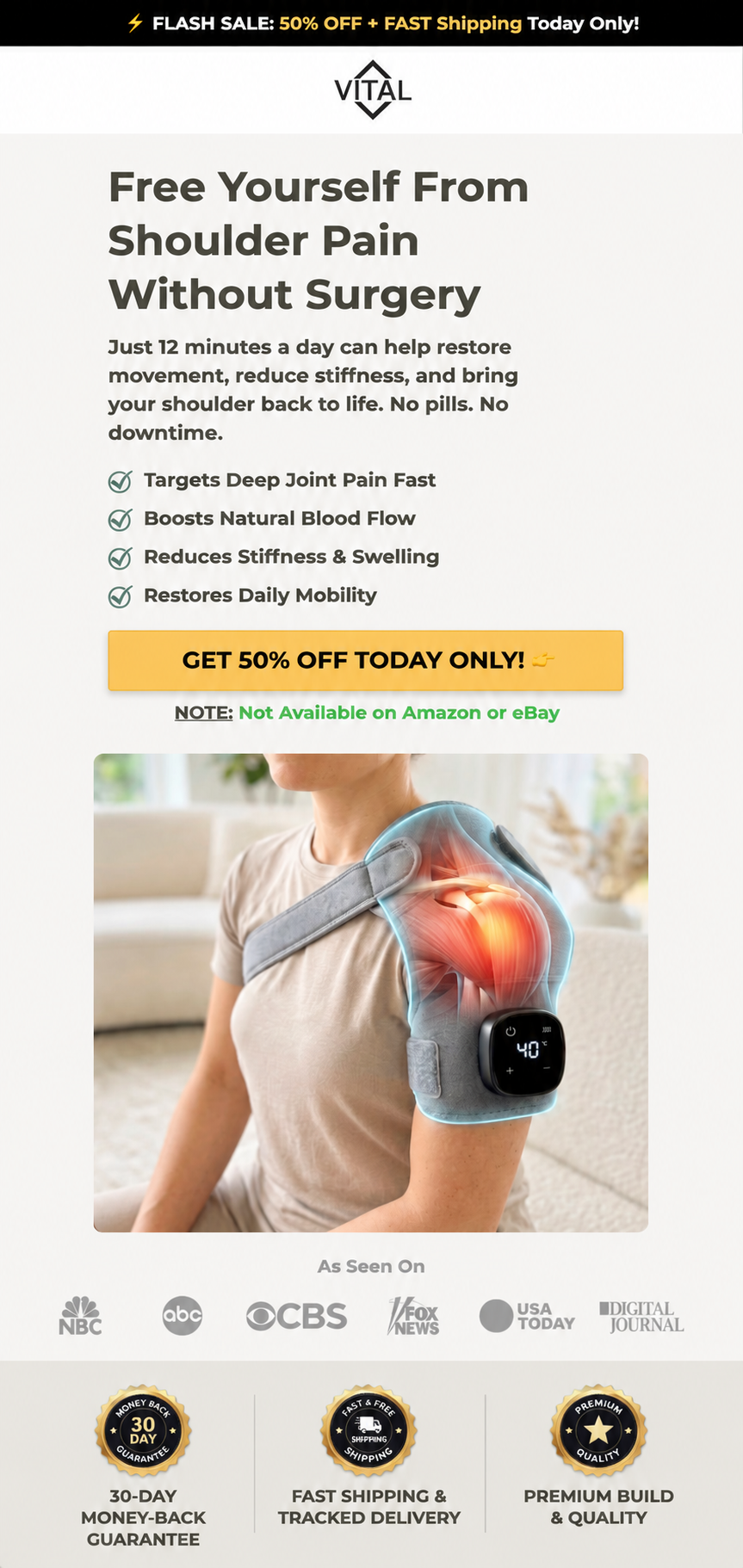 Vital Shoulder Massager